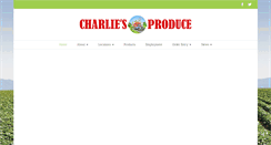 Desktop Screenshot of charliesproduce.com